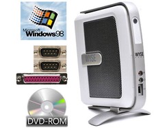 COMPUTER V90 FÜR WINDOWS 98 MS-DOS 2x RS-232 SERIEL LPT PARALLEL DVD USB TC82