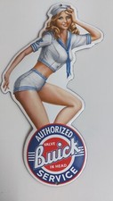 BUICK SRVICE PINUP GIRL-Blick