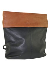 Cinino,Rucksack,schwarz/cognac
