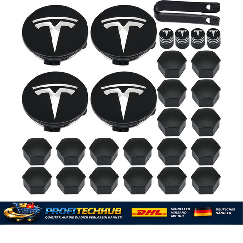 Tesla radkappen set - tesla,