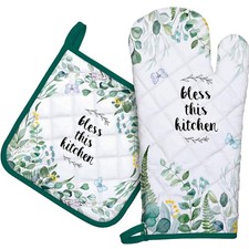 Ofenhandschuh Topflappen Set