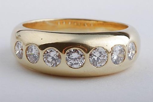 Brillant diamant band ring - band,