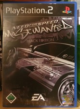 Need for Speed Most Wanted Black Edition Sony PS2 EA, ohne Spiel & Bonus Disc