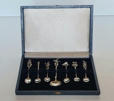 Antikes Set 7 Kleine Löffel