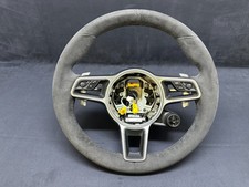 PORSCHE MACAN CAYENNE LENKRAD LEDER ALCANTARA HEIZUNG