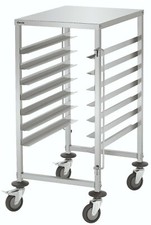 Stikkenwagen Backblechwagen Tablettwagen Regalwagen für 7 Backbleche Euronorm