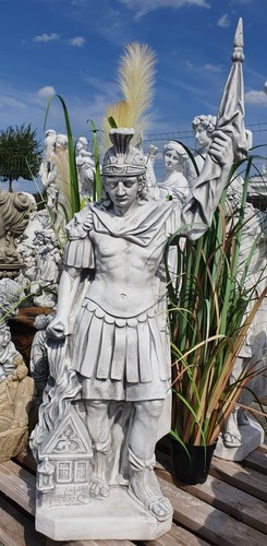 Gartenfigur römischer soldat - römischer,