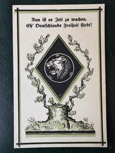 Postkarte reichswehr freikorps - postkarte,