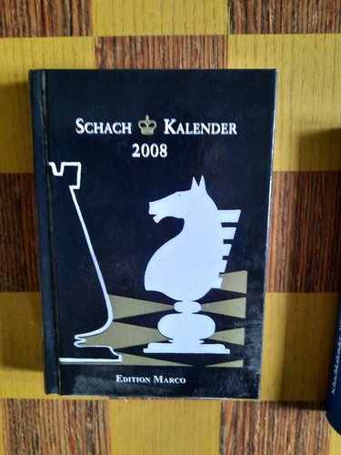 Schachkalender 2008 edition - schachkalender,