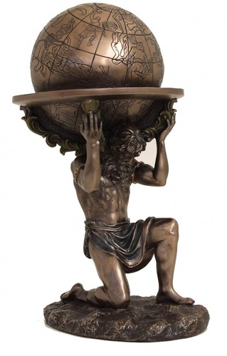 Atlas titan bronze kunstharz - titan,