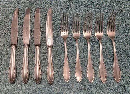 Silber besteck 9teilig 264g - 9teilig, (264g