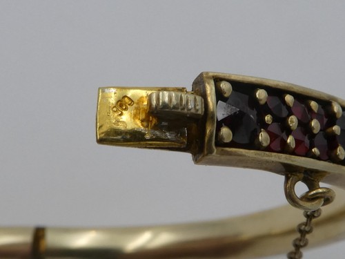 Vintage granatschmuck armreif - vintage,