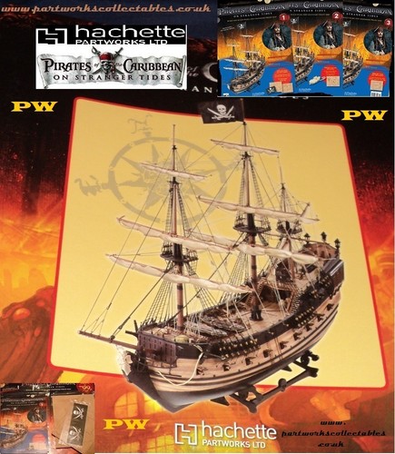 Hachette the black pearl - black, fluch
