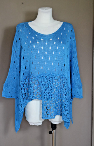 Lagenlook pullover überwurf - lagenlook,