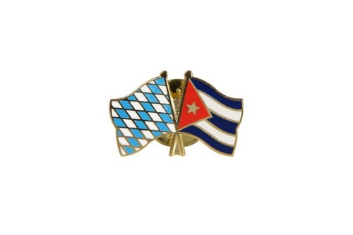 Bayern kuba flaggen - bayern, pin