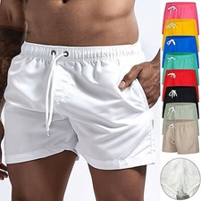 Schwimmhose Badehose Herren Badeshorts Strandhose Kurze Hose Shorts Bademode DE