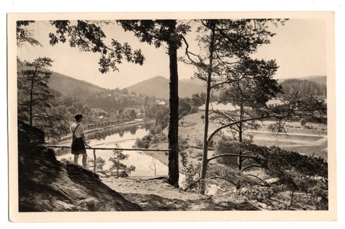 Saalburg ziegenrück saale - ak,