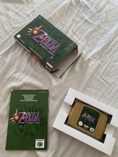 Nintendo 64 Spiel Zelda Majoras Mask CIB OVP N64