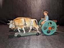 Kartoffelroder mit zugochsen - mit,