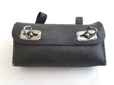 alte rostige Fahrradtasche
