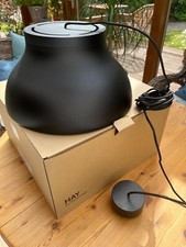 Pendelleuchte PC Pendant Medium von HAY Dsign Pierre Charpin in Matt Schwarz