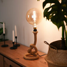 Rustikale Tisch Leuchte Tau