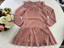 Mädchen langarm plissee - h&m,