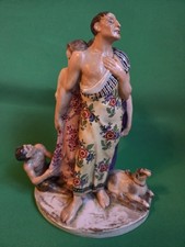 Porzellan Figur Schwarzburger