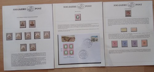 Motivsammlung 500 jahre post - 500,