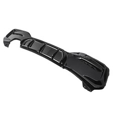 Passt für BMW 1er F20 F21 LCI 120 125 Heckdiffusor Glanz Schwarz hinten Diffusor