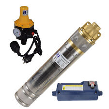 Brunnenpumpe Pumpe Tauchpumpe Gartenpumpe für Zisterne mit Druckschalter