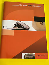 How To Play Drums In A Big Band, Rich Thompson, Book/CD Set