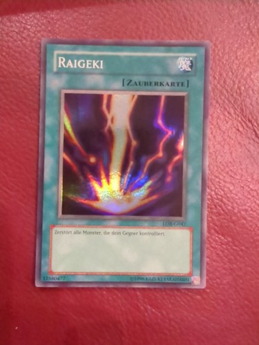 Sammelkarte raigeki - ,