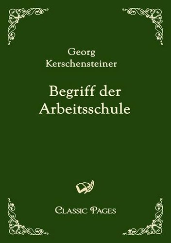 Begriff der arbeitsschule - begriff,