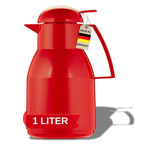 Helios thermoskanne rot - 1l,