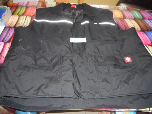 Winter arbeitsweste schwarz - -,