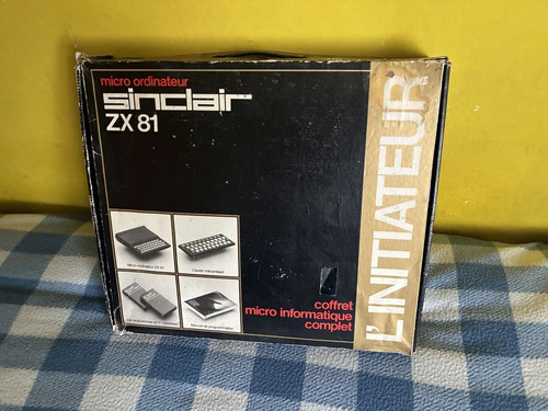 Vintage computer sinclair zx81 - computer,