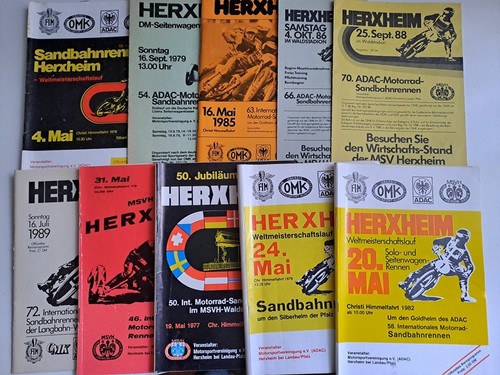 Programme sandbahnrennen - 10,