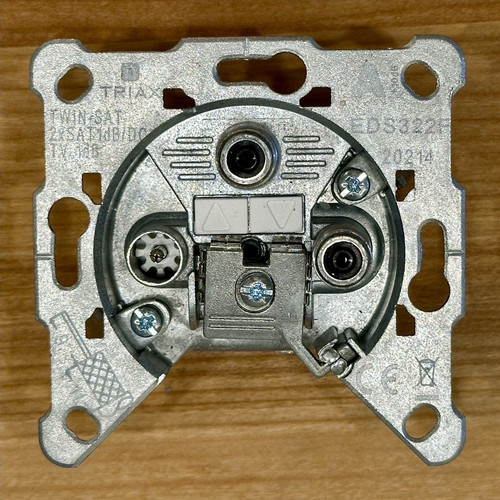 Twin sat antennendose - twin-sat-antennendose, triax