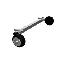 Anhängerachse 1800Kg gebremst  a=1000mm 5x112  passend zu ALKO/BPW KNOTT