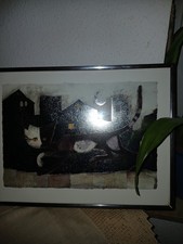 gerahmter Kunstdruck Rosina Wachtmeister Massimo Gatto della Rocco Katze