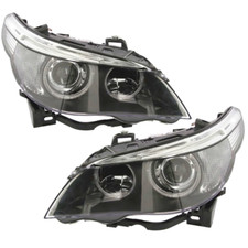  Scheinwerfer Set Frontscheinwerfer Links und Rechts für BMW 5  E60 E61 Xenon