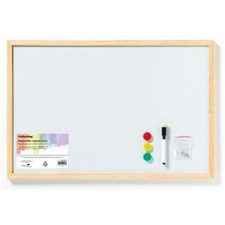 Magnettafel, Wandtafel, Memoboard, Pinnwand, weiß, beschreibbar, 40x60cm