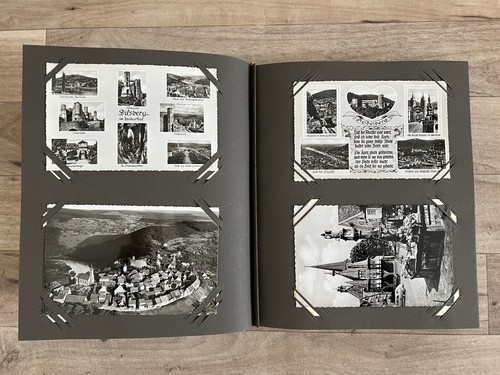 Altes postkartenalbum - altes,