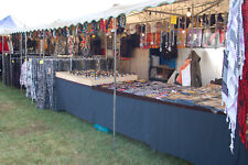 Marktschirm 8x3,50 m, weiß Rückwand, Ständer, Stangen, Gewicht, Gebraucht