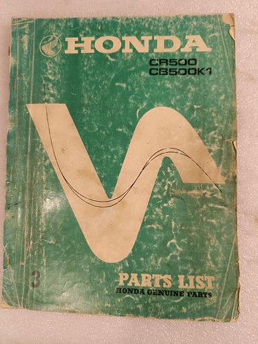 Honda cb500 four k1 parts - k0,,