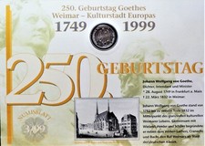 Numisblatt dm 1999 - dm, f