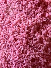 Rosa Beflockungsmaterial / Belaubungsmaterial für Modellbauprojekte