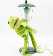 Kermit Frosch Muppet Show Plüschtier Figur Lampe 40cm Igel Jim Henson 80er Jahre