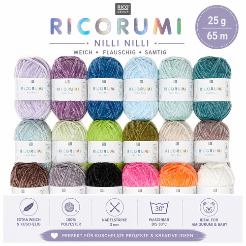 Ricorumi nilli garn - nilli, 25g